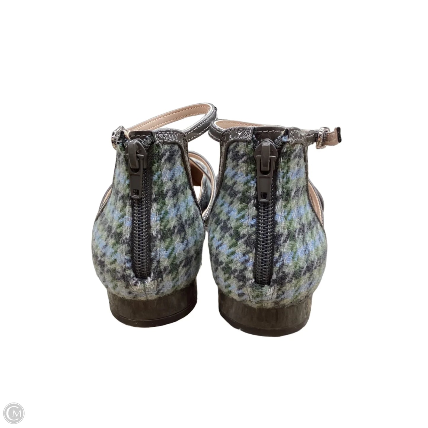 Shoes Flats By Kelly And Katie In Plaid Pattern, Size: 7.5