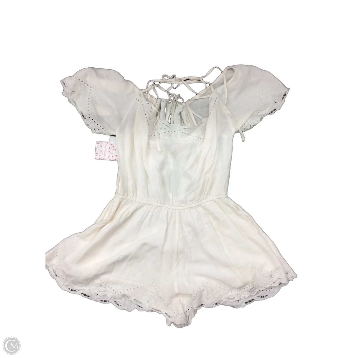 Romper By Free People In Ivory, Size: S