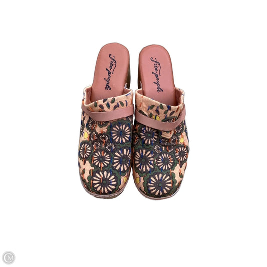Shoes Heels Block By Free People In Floral Print, Size: 8