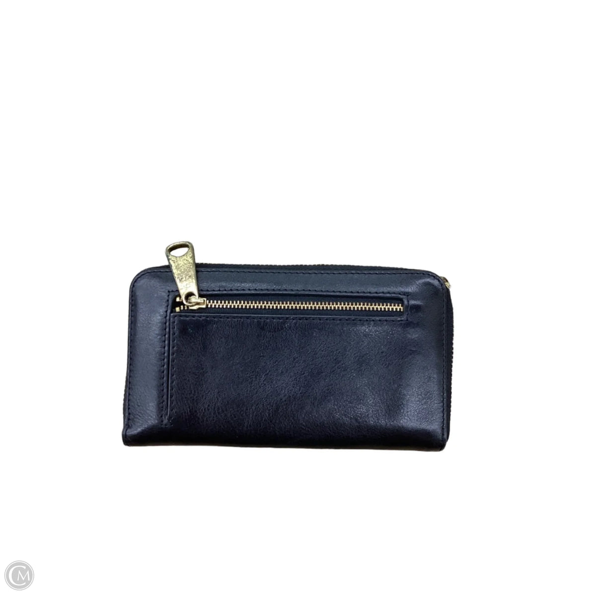 Wallet Leather By Fossil, Size: Medium