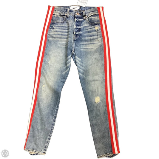 Jeans Straight By Pistola In Blue Denim, Size: 4