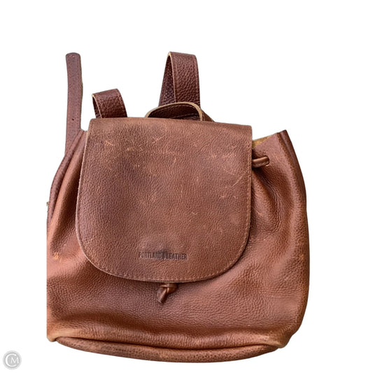 Backpack Leather By Portland Leather, Size: Small