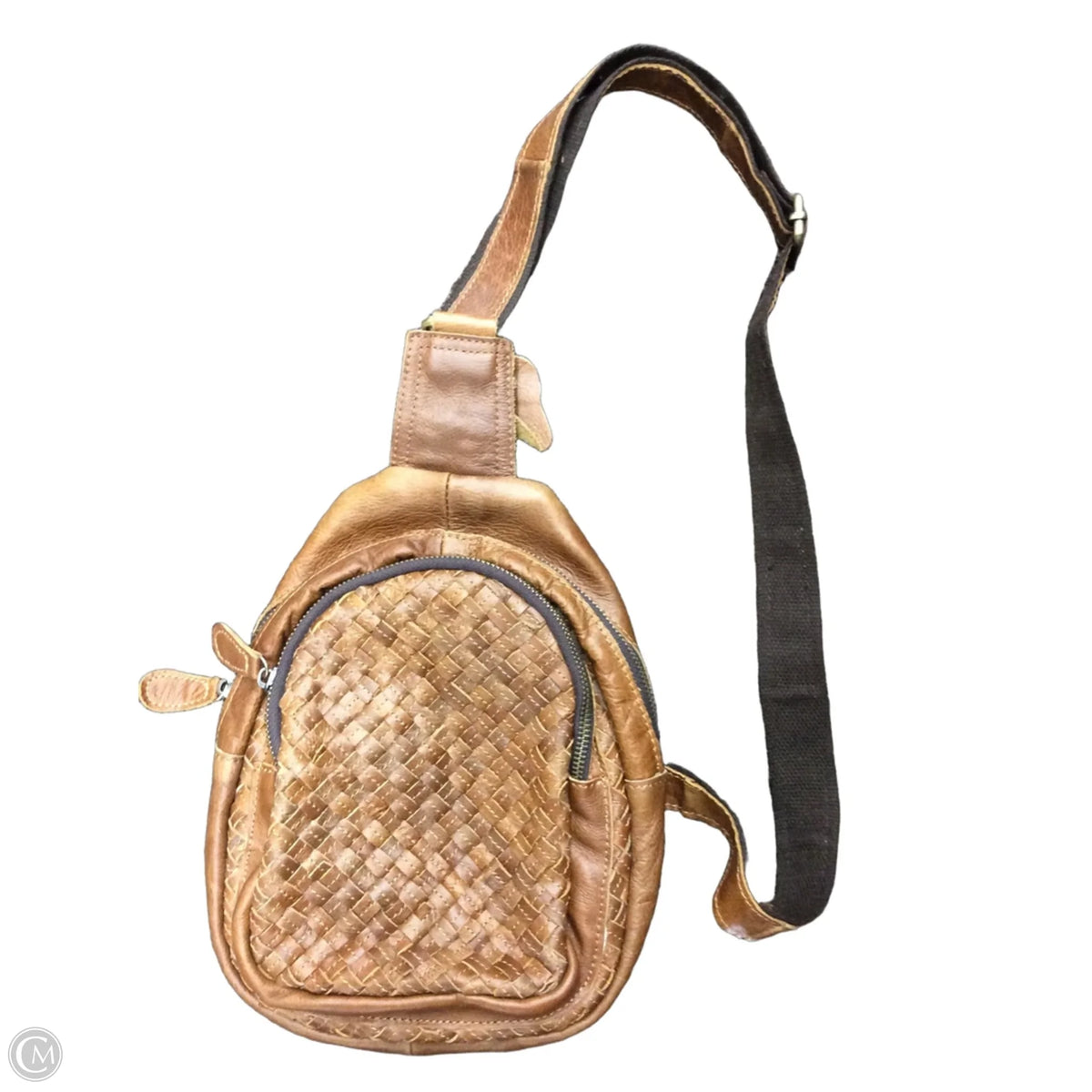 Crossbody Leather By Clothes Mentor, Size: Medium