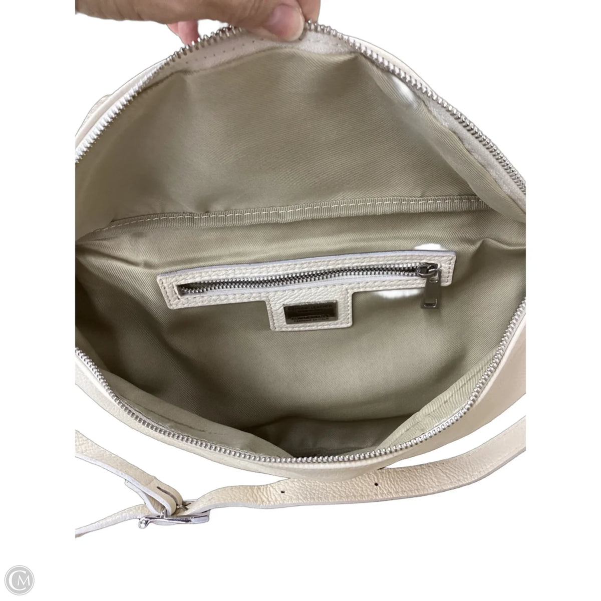 Crossbody Leather By Clothes Mentor, Size: Medium