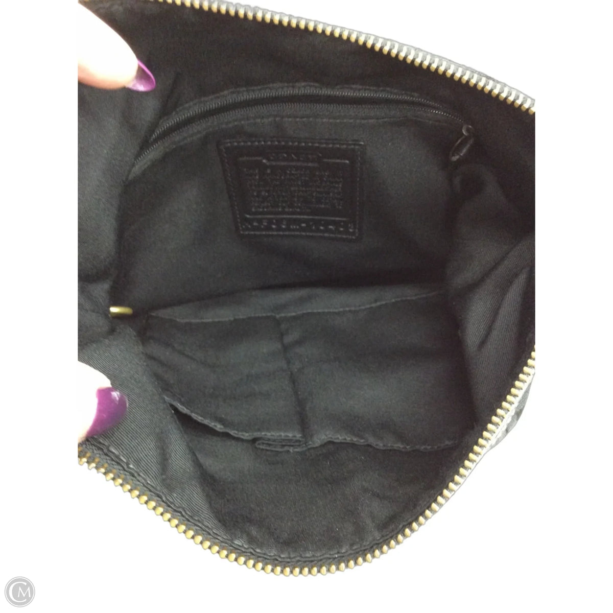 Handbag Designer By Coach, Size: Medium