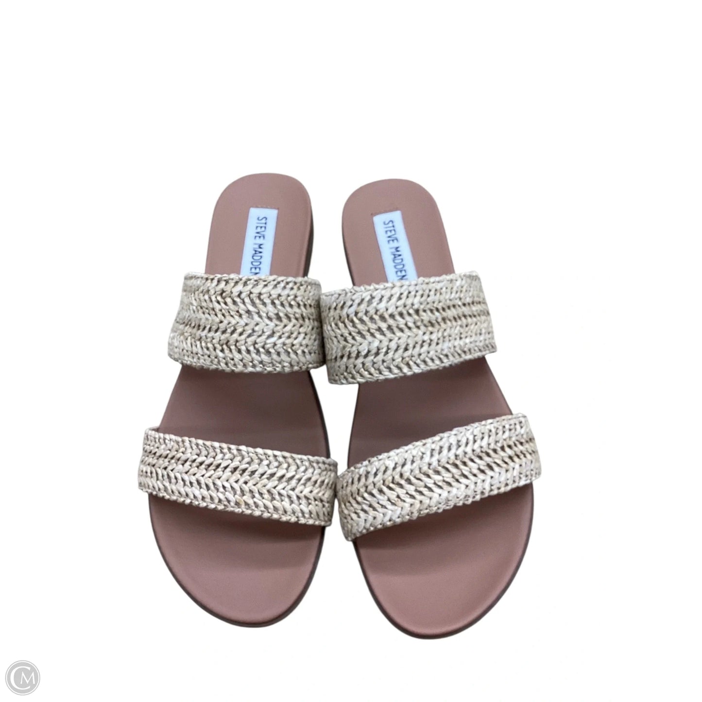 Sandals Flats By Steve Madden In Beige, Size: 8.5