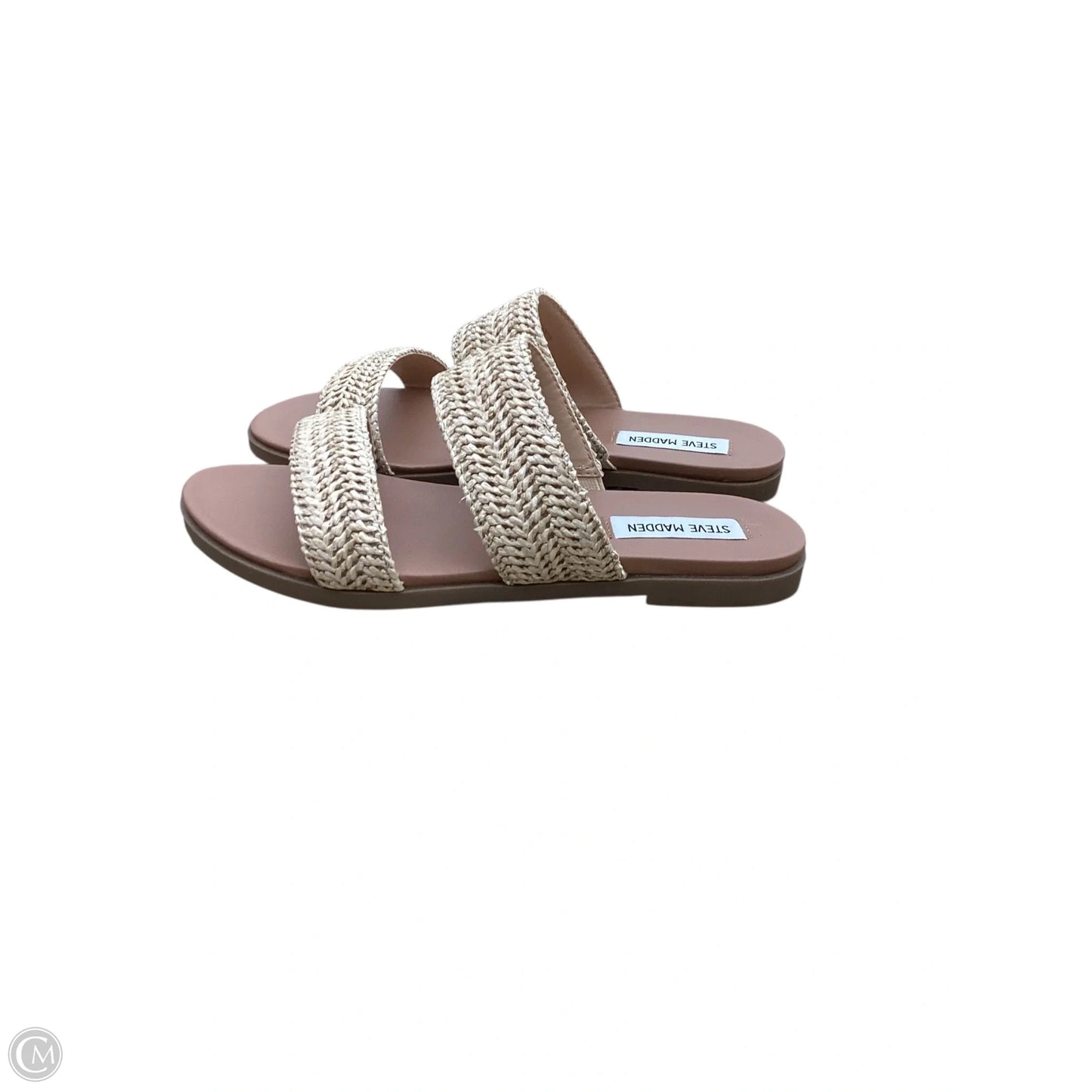 Sandals Flats By Steve Madden In Beige, Size: 8.5