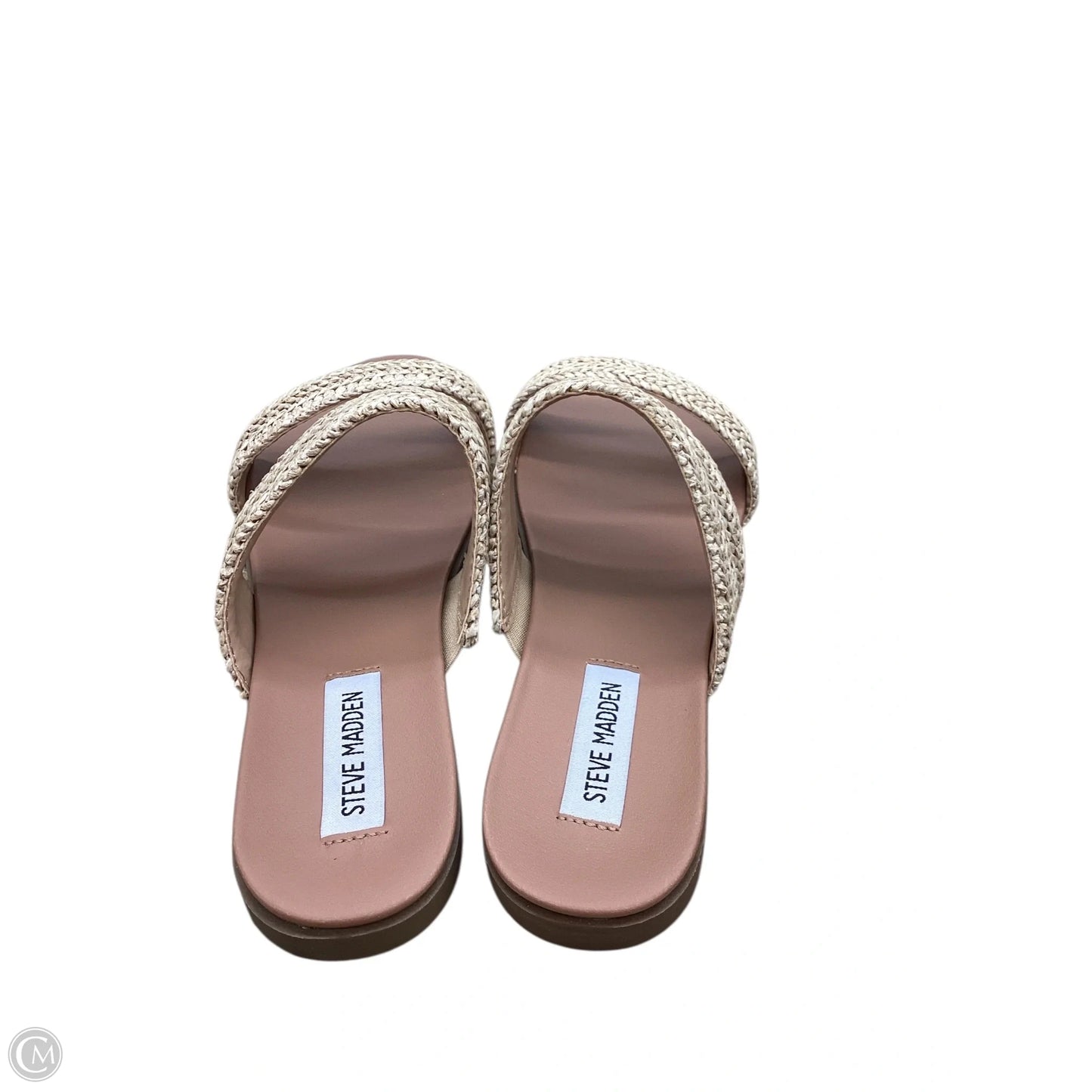 Sandals Flats By Steve Madden In Beige, Size: 8.5