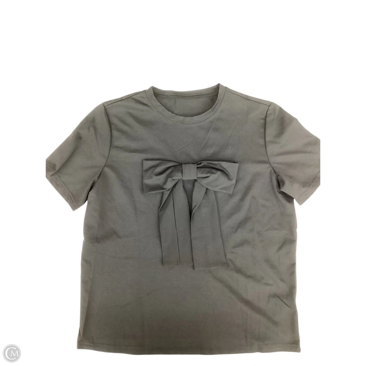 Top Short Sleeve By Clothes Mentor In Black, Size: S