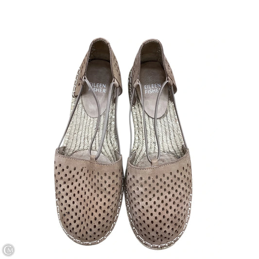 Shoes Flats By Eileen Fisher In Taupe, Size: 7
