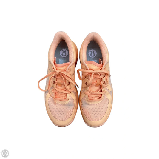 Shoes Athletic By Lululemon In Orange, Size: 6.5
