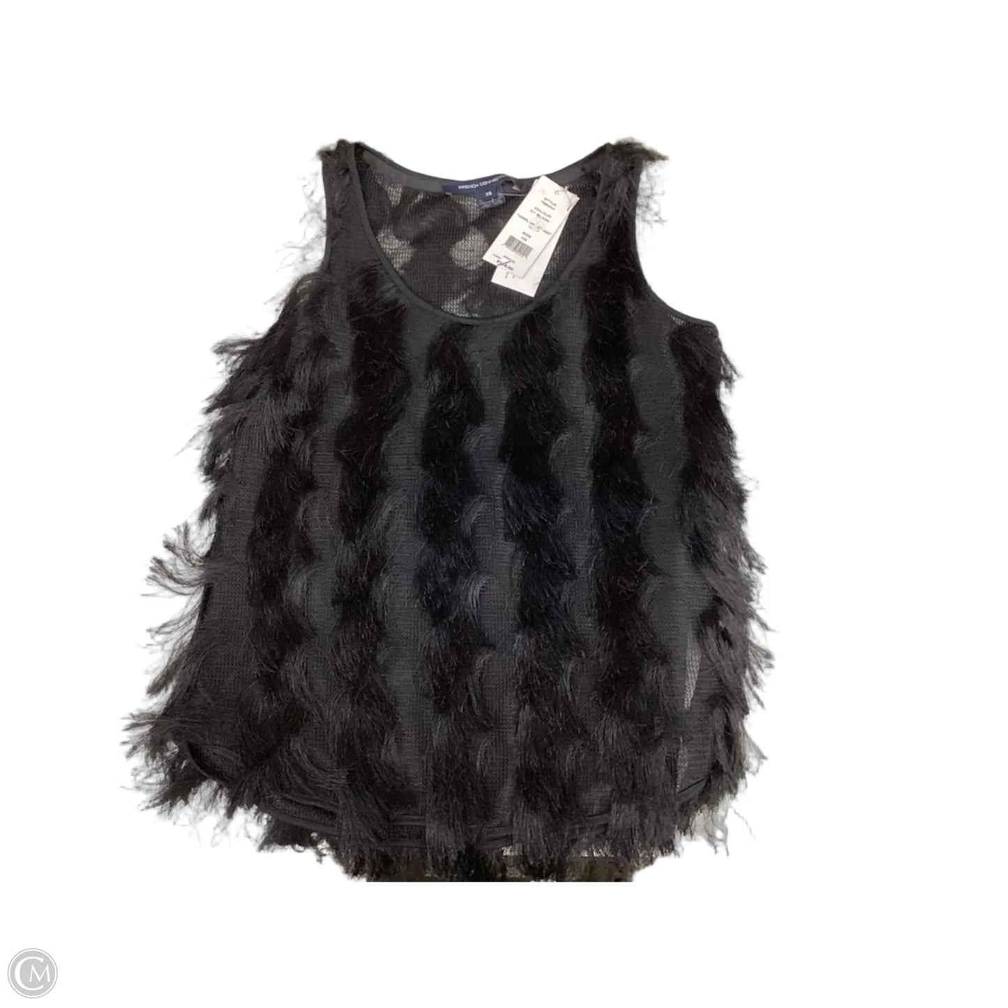 Top Sleeveless By French Connection In Black, Size: Xs