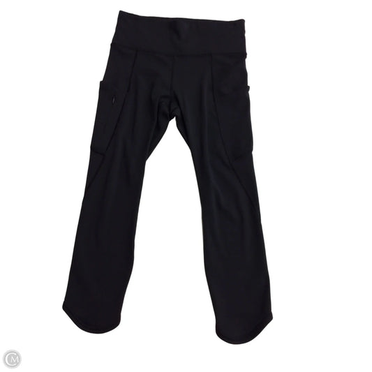 Athletic Leggings By Athleta In Black, Size: S