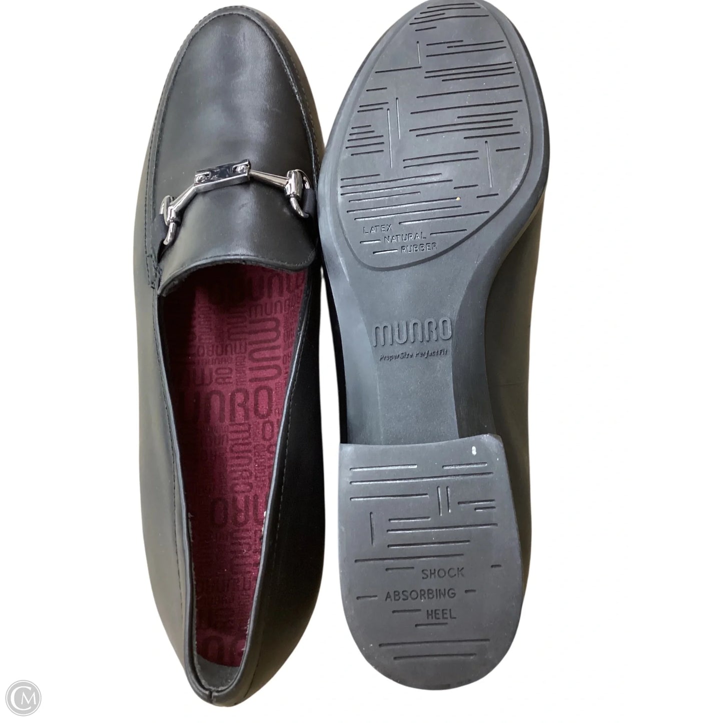 Shoes Flats By Munro In Black, Size: 7