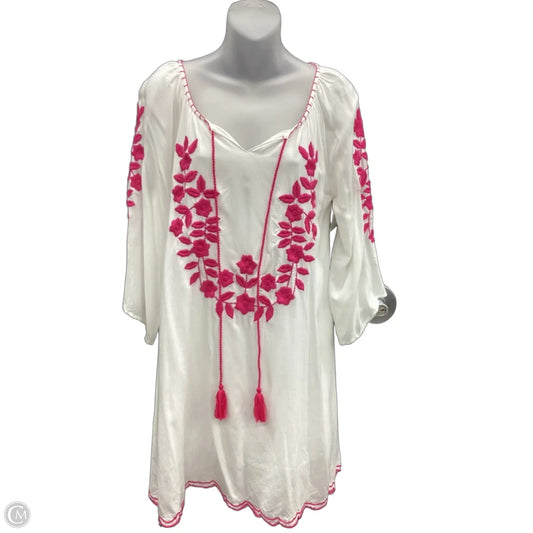 Dress Casual Short By Clothes Mentor In White, Size: S