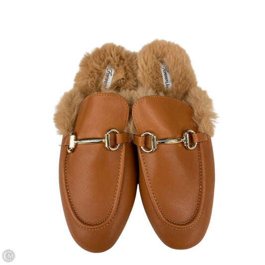 Shoes Flats By Clothes Mentor In Tan, Size: 8