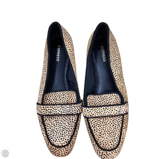Shoes Flats By Express In Animal Print, Size: 8