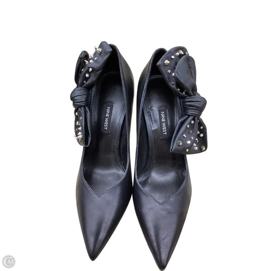 Shoes Heels Stiletto By Nine West In Black, Size: 8