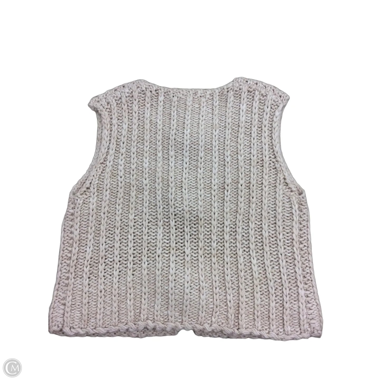 Vest Sweater By Le Lis In Cream, Size: S