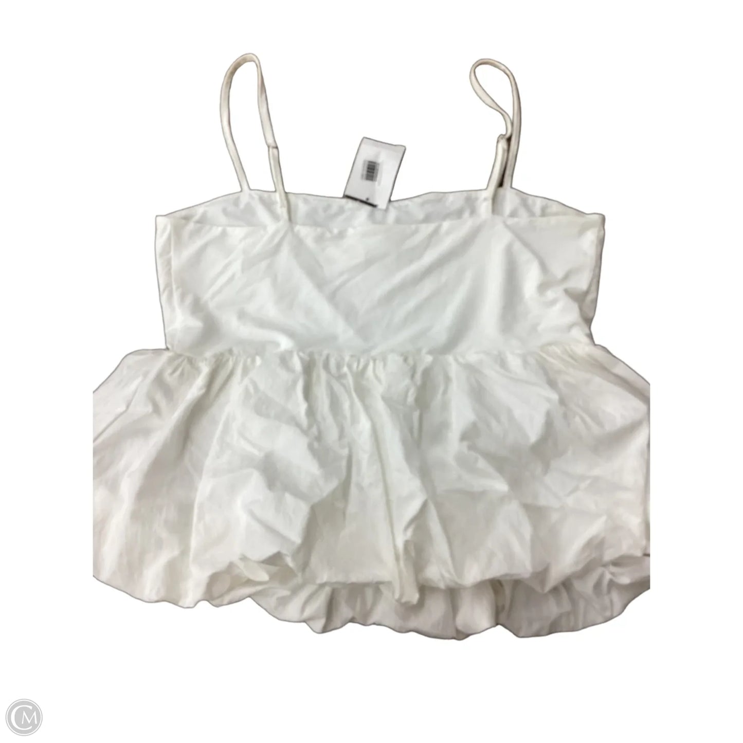 Blouse Sleeveless By Lush In White, Size: L