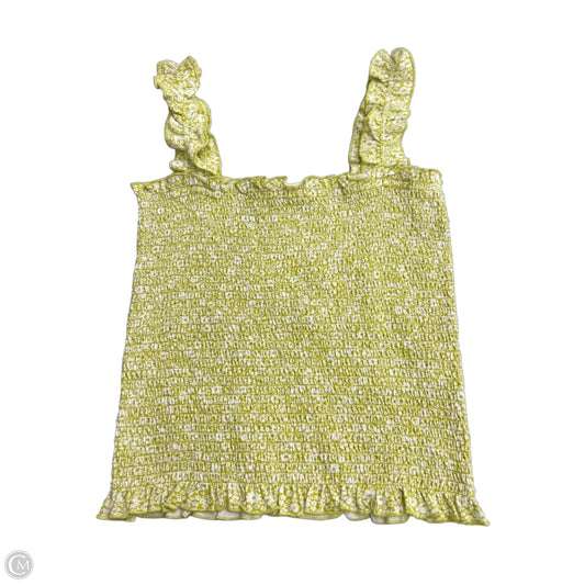 Top Sleeveless By Billabong In Green, Size: L