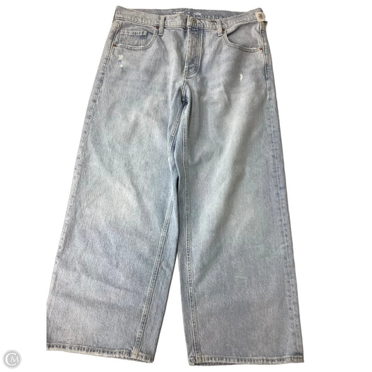 Jeans Wide Leg By Old Navy In Blue, Size: 10
