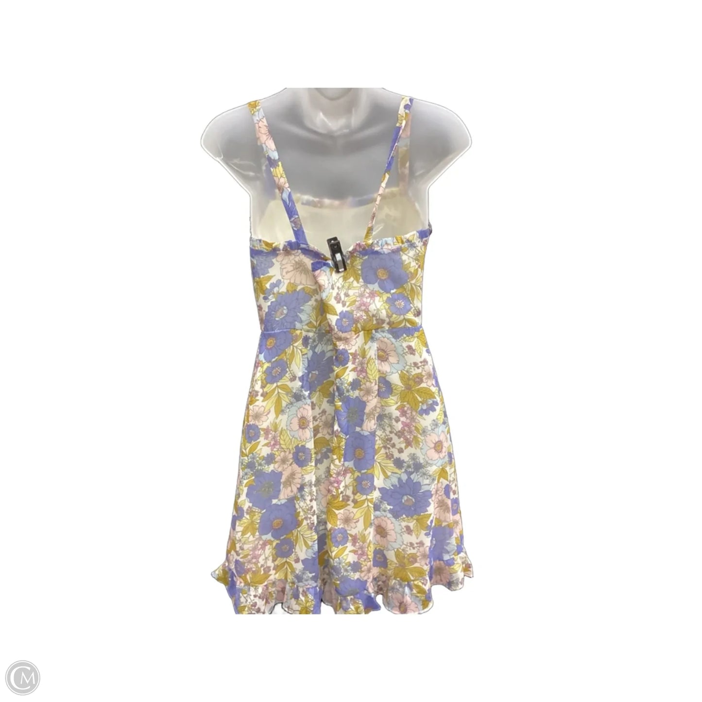 Dress Casual Short By Lush In Floral Print, Size: M