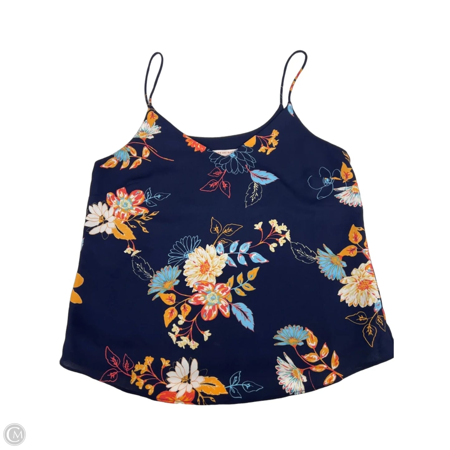 Blouse Sleeveless By Skies Are Blue In Floral Print, Size: Xs