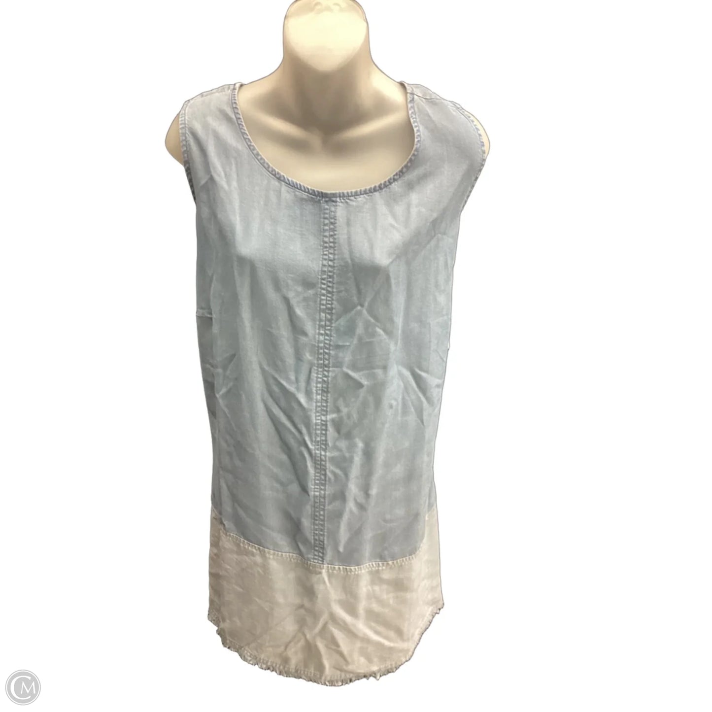 Blouse Sleeveless By J. Jill In Blue, Size: 2x
