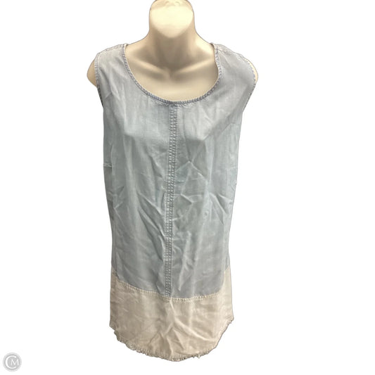Blouse Sleeveless By J. Jill In Blue, Size: 2x