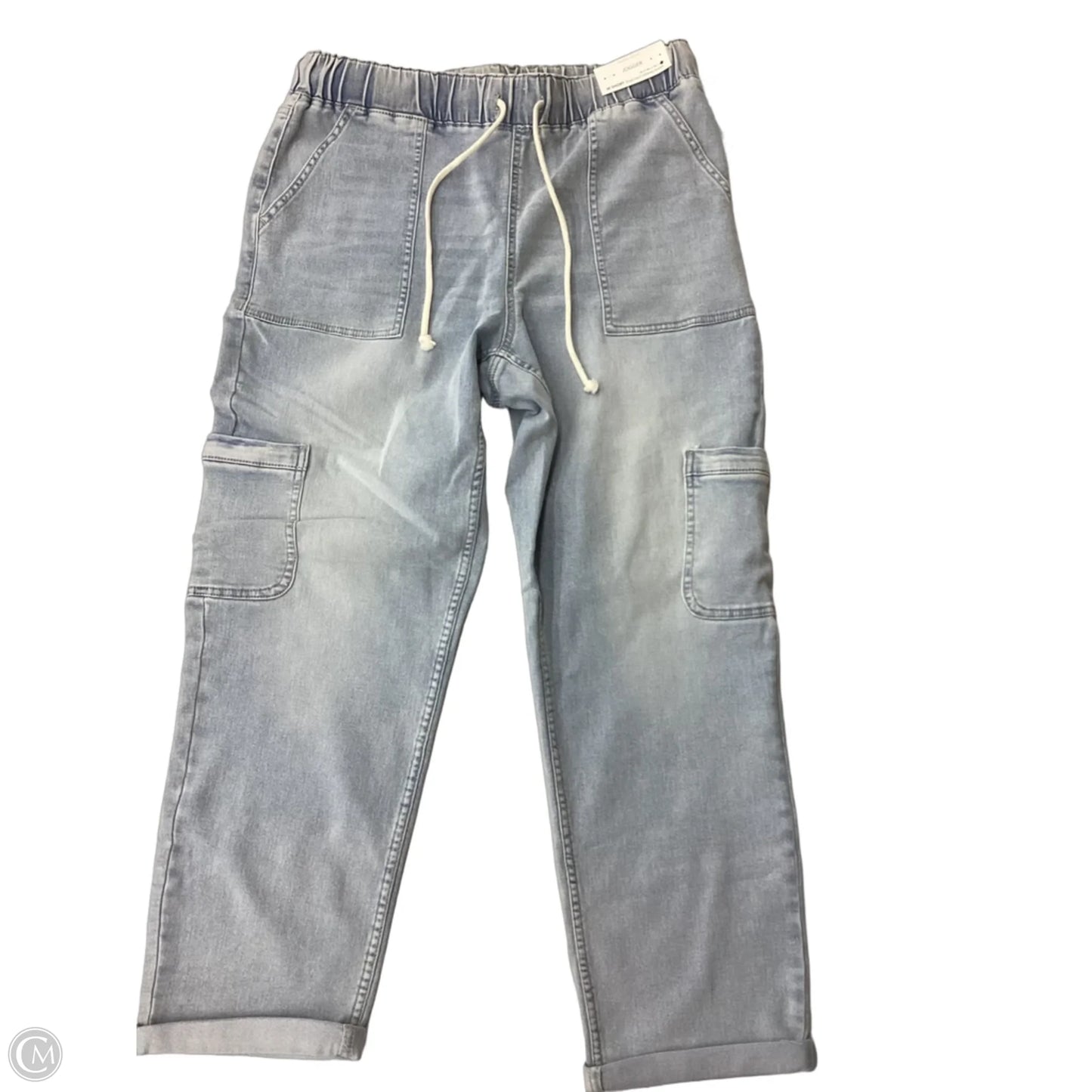 Jeans Cropped By Maurices In Blue Denim, Size: M