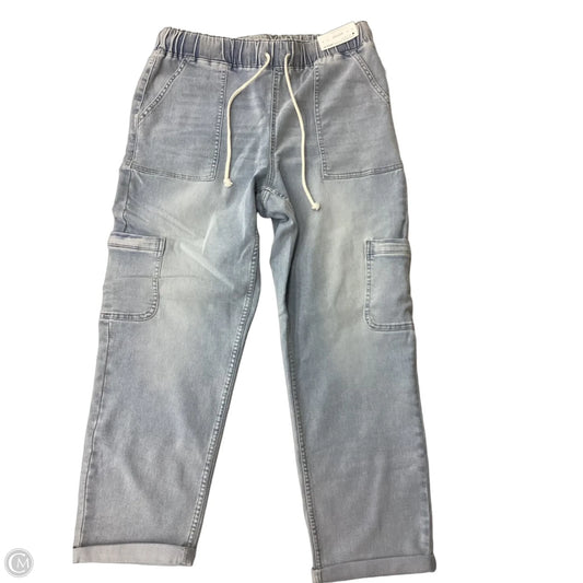 Jeans Cropped By Maurices In Blue Denim, Size: M