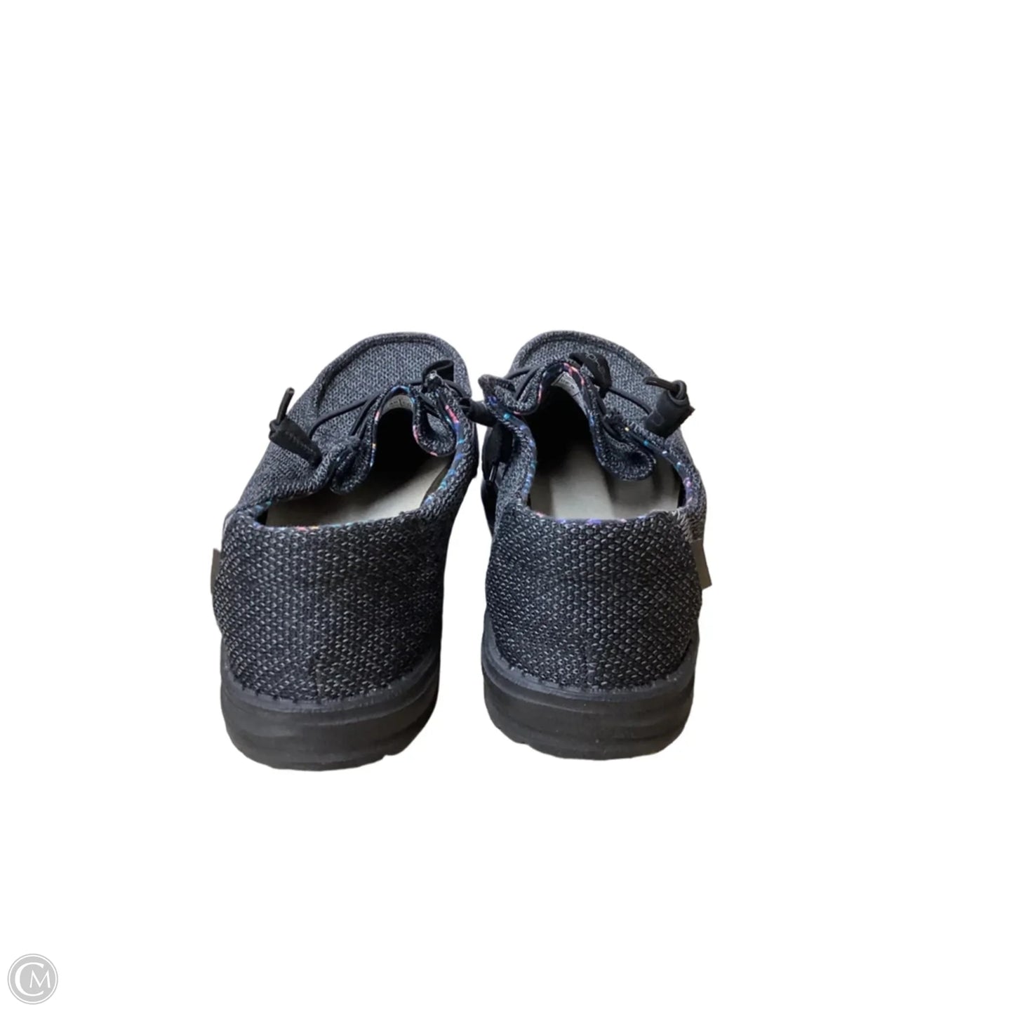 Shoes Flats By Hey Dude In Black, Size: 9