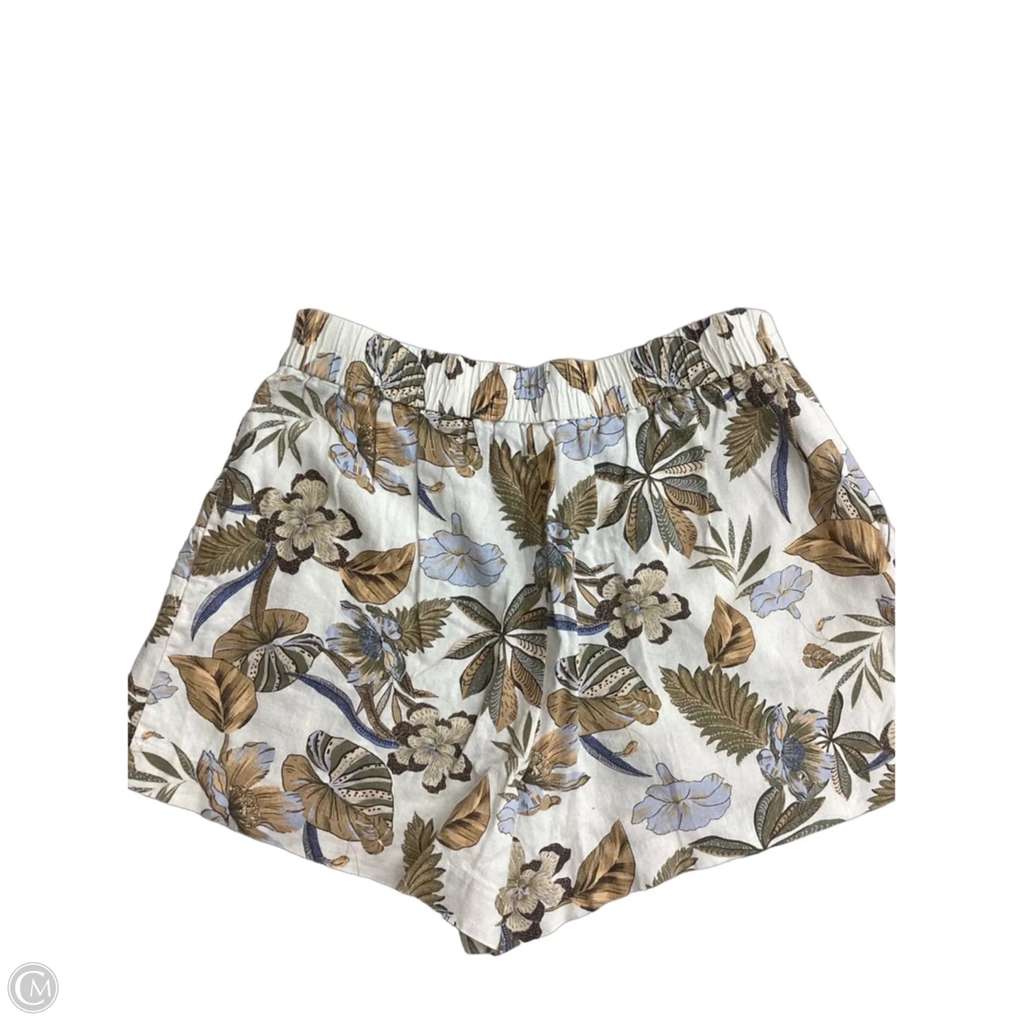 Shorts By C And C In Floral Print, Size: 10