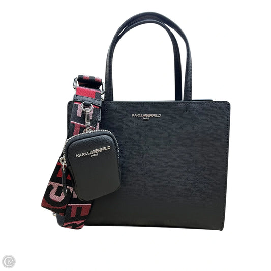Handbag Designer By Karl Lagerfeld, Size: Medium