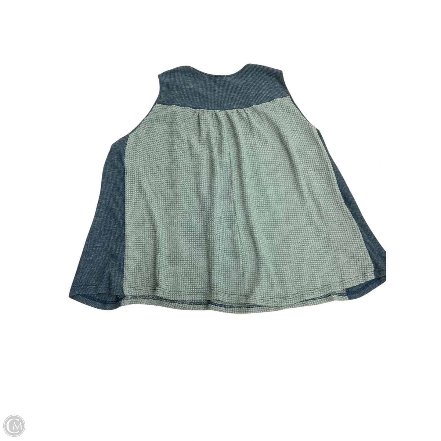 Top Sleeveless By Pol In Green, Size: 2x
