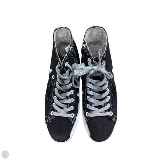 Shoes Sneakers By Golden Goose In Black White, Size: 5