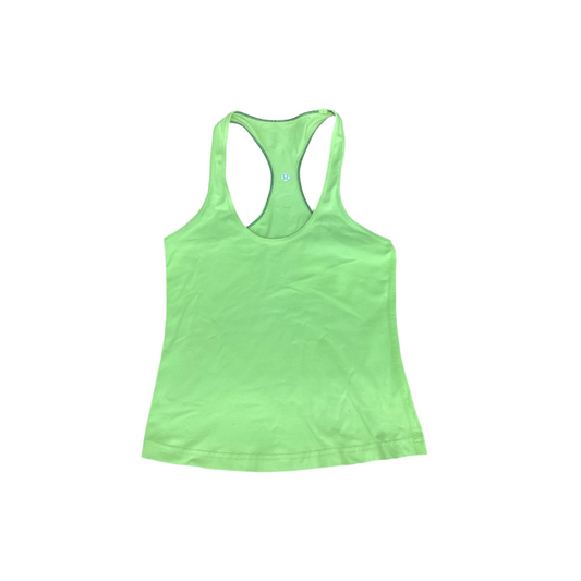 Athletic Tank Top By Lululemon In Yellow, Size: S