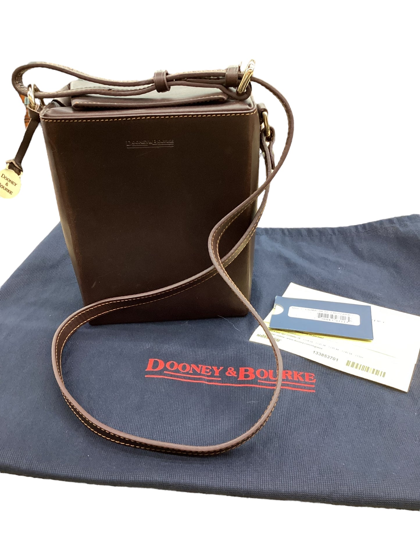 Crossbody Designer By Dooney And Bourke In Brown, Size:Medium