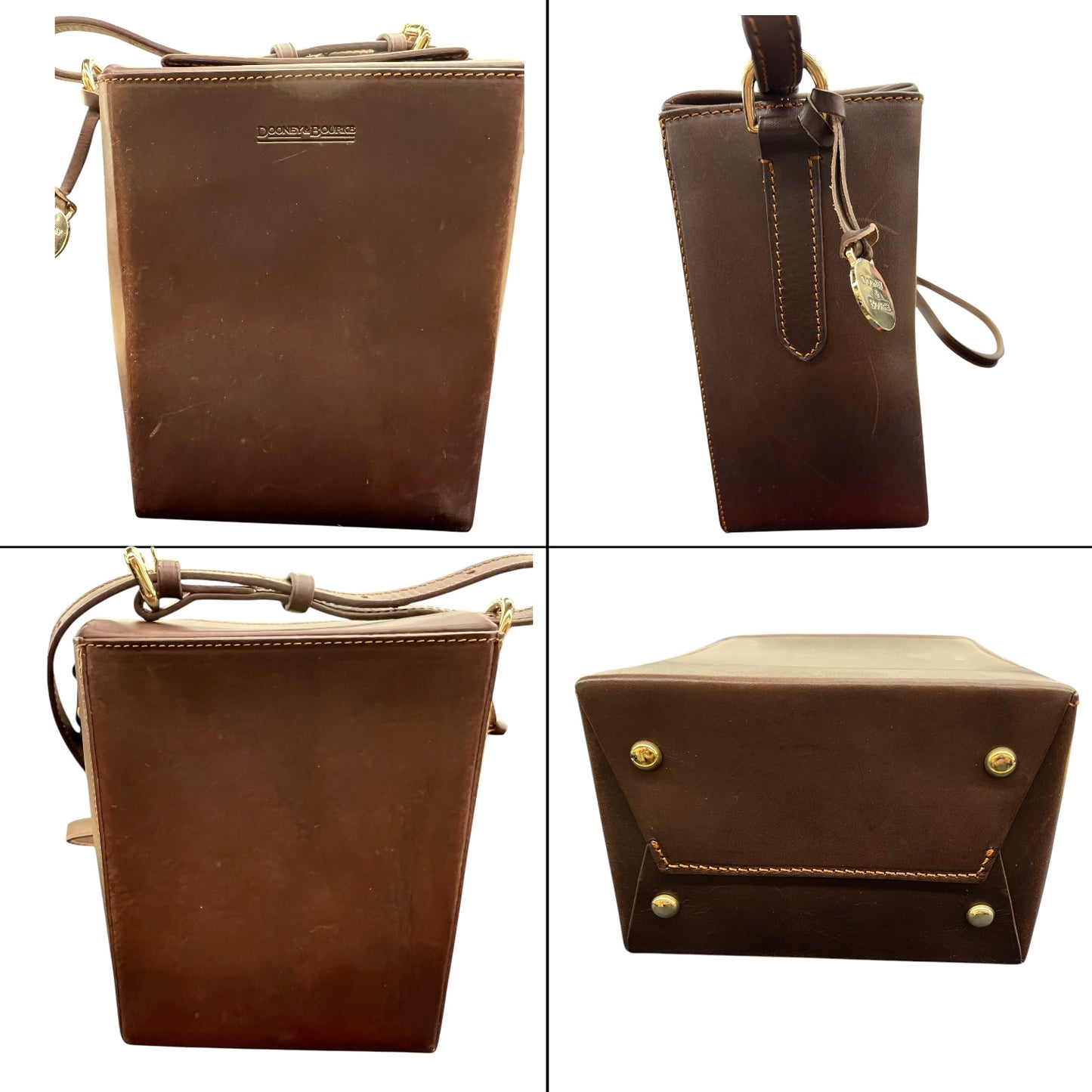 Crossbody Designer By Dooney And Bourke In Brown, Size:Medium