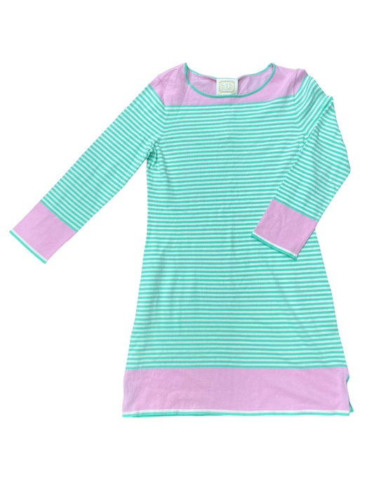 Dress Casual Short By Sail To Sable In Striped Pattern, Size:M