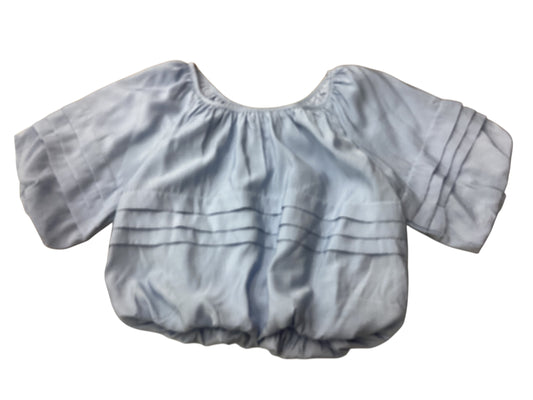 Blouse Ss By Maeve In Blue, Size:Xs