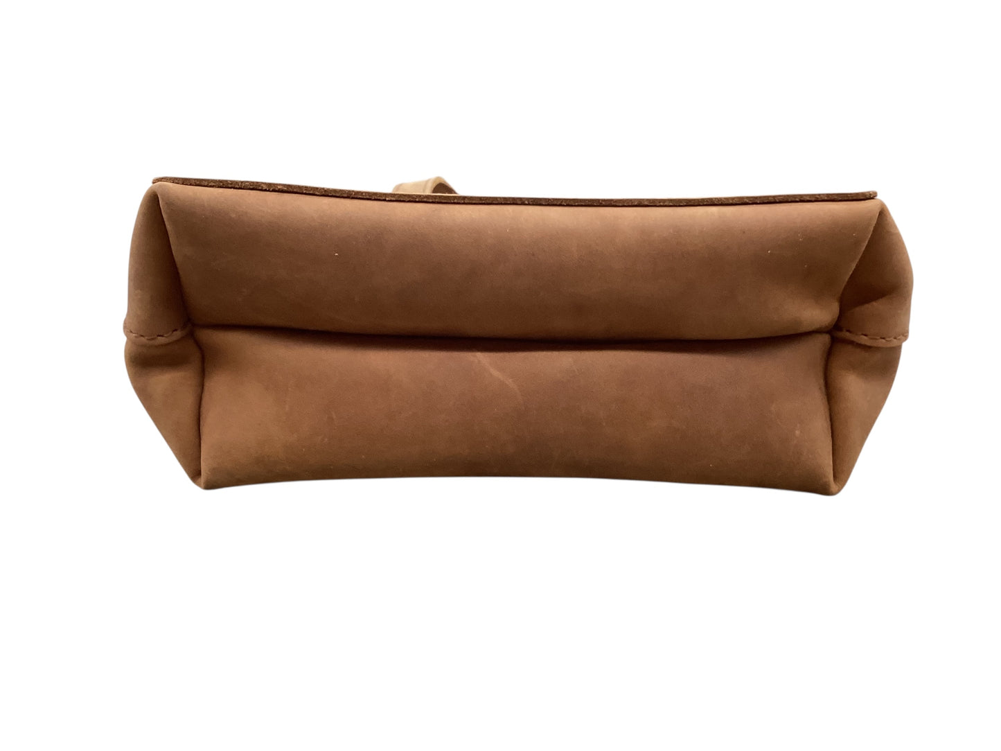 Handbag Leather By Portland Leather In Tan, Size:Medium