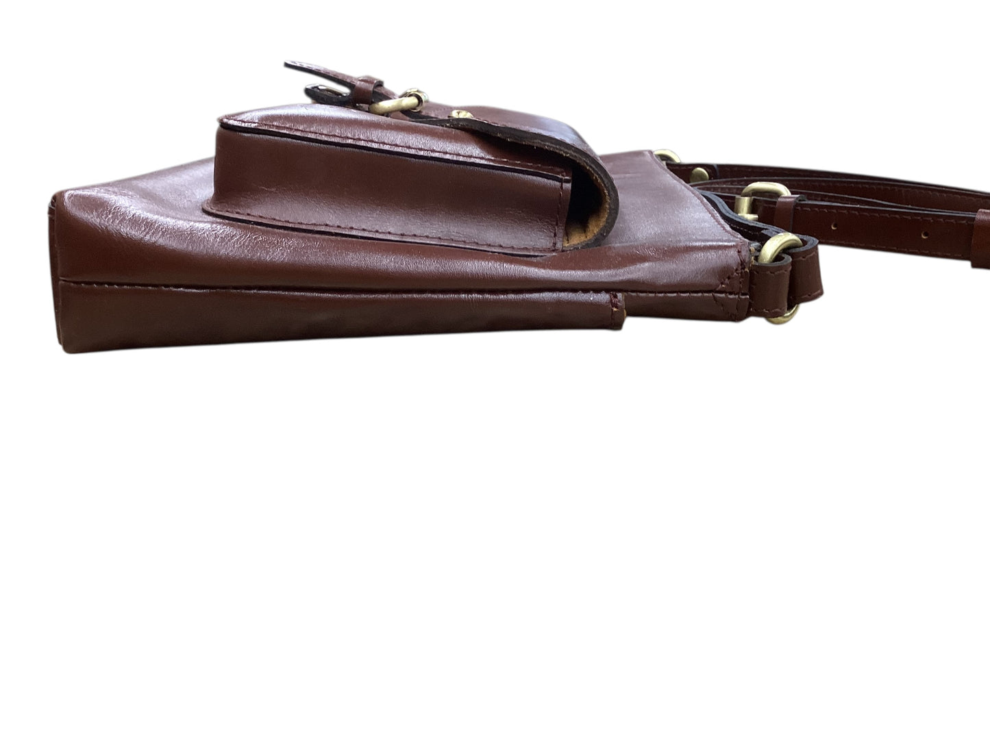 Crossbody Designer By Patricia Nash In Brown, Size:Large