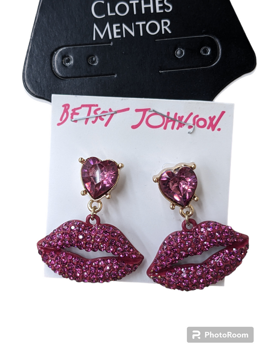 Earrings Dangle/drop By Betsey Johnson