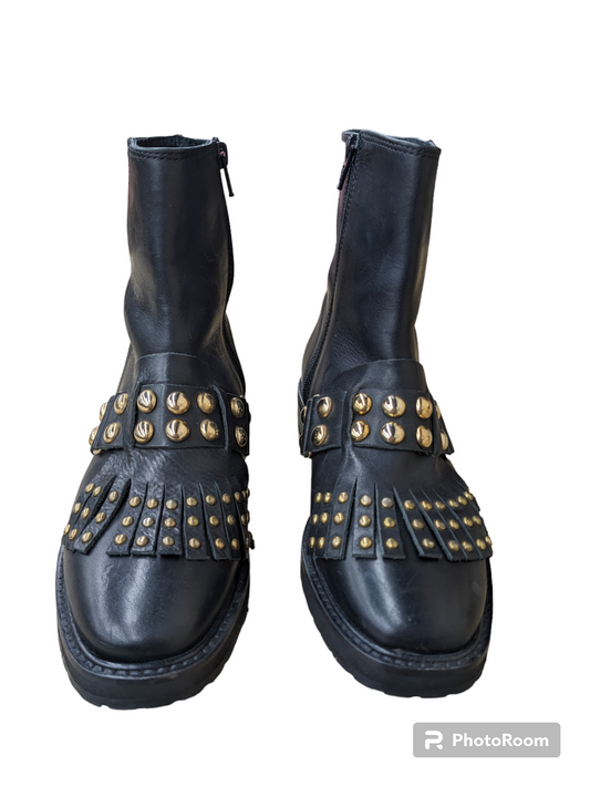 Boots Leather By Nasty Gal  Size: 6