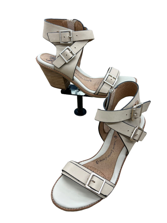 Sandals Heels Block By Sofft  Size: 8.5