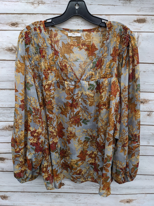 Top Long Sleeve By Maurices  Size: 2x